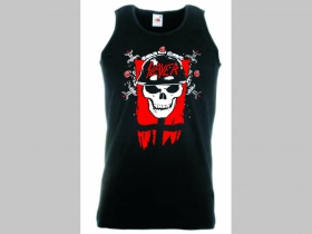 Slayer čierne p&aacute;nske tielko 100%bavlna 